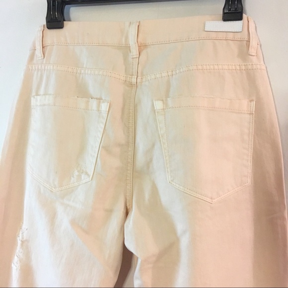 BlankNYC pink distressed ripped jeans - Picture 4 of 6